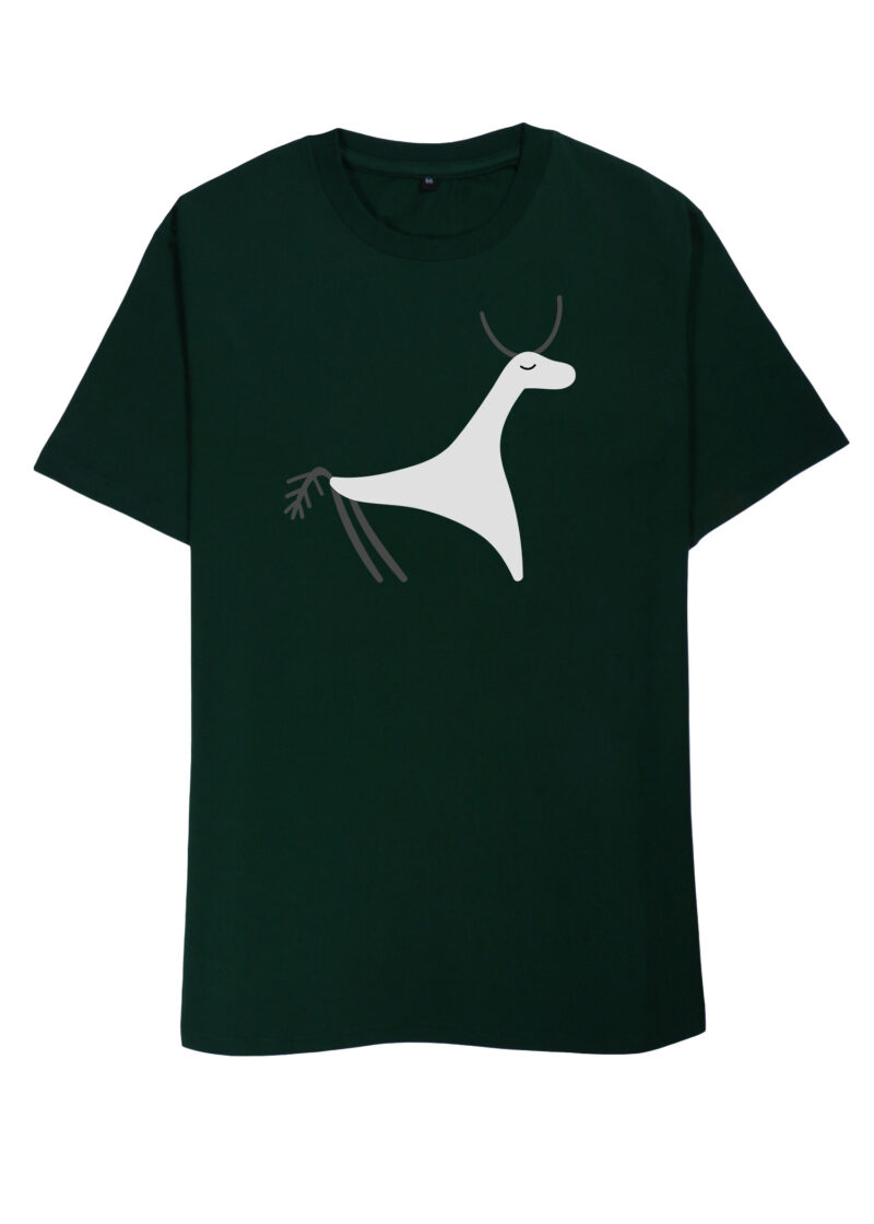 Cave Art Deer Printed Tee