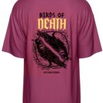 Birds of Death (Ravens) Oversized Tee - Image 5