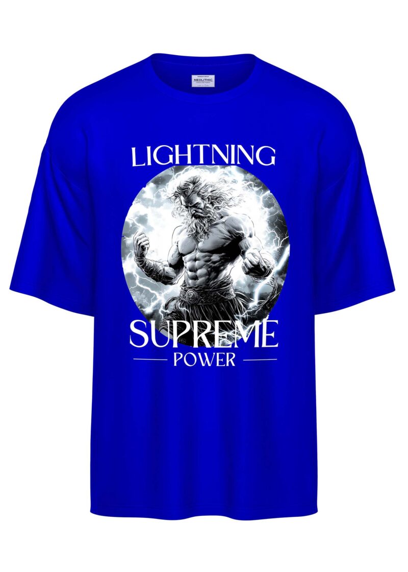 Zeus - Supreme Power Oversized Tee - Image 2