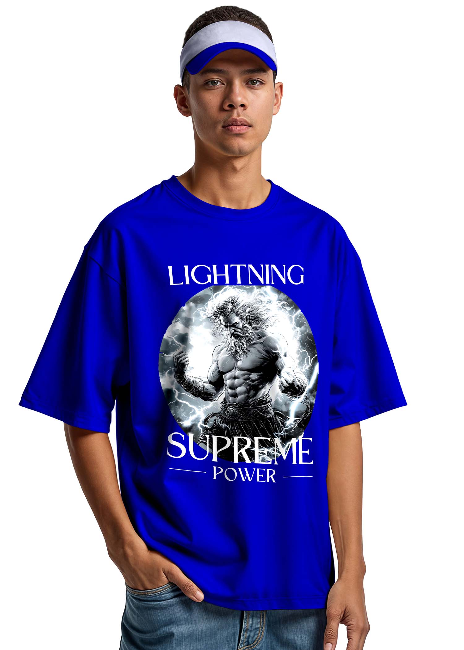 Zeus – Supreme Power Oversized Tee