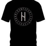 Norse Hagalaz Rune Tee