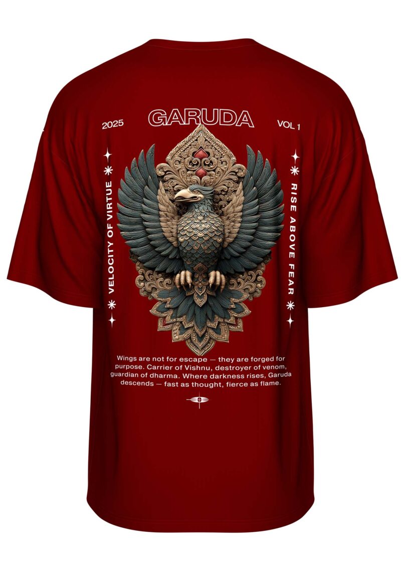 STORMBORN, Garuda Edition Oversized T-Shirt - Image 2