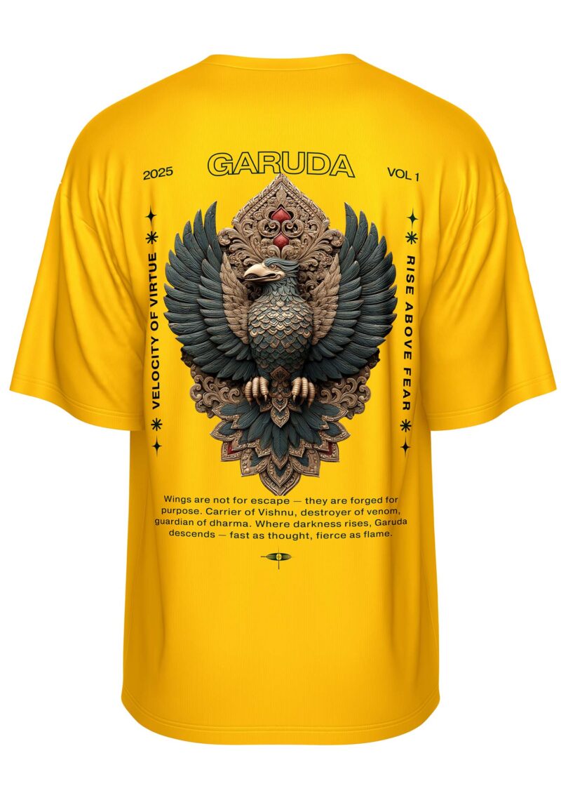 STORMBORN, Garuda Edition Oversized T-Shirt - Image 4