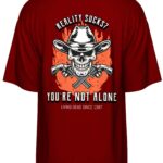 Outlaws Forever Printed Oversized T Shirt - Image 3