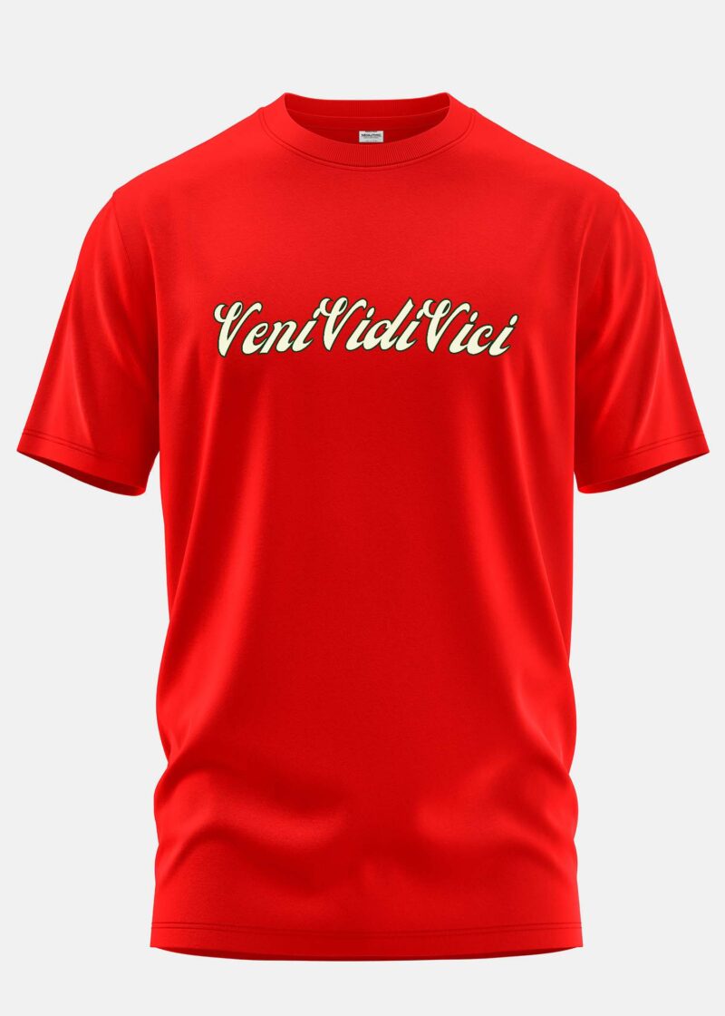 Veni Vidi Vici Printed Regular Fit T Shirt