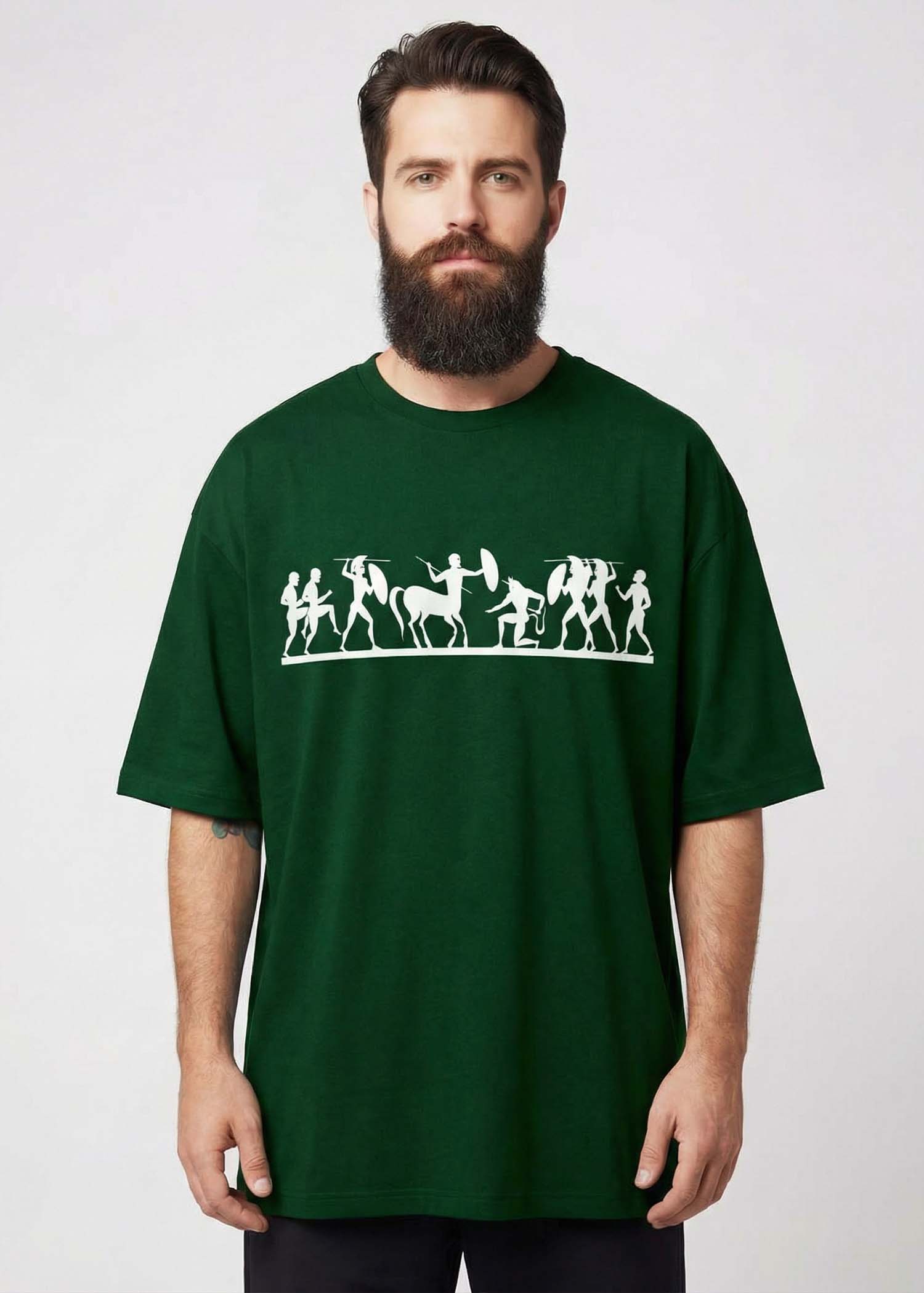 Warriors of Old Oversized Tee