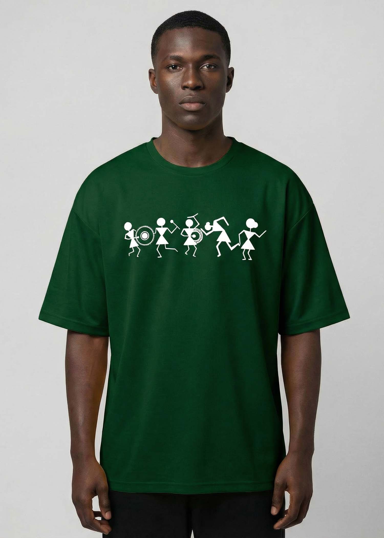 Rhythm of the Ancients Oversized Tee