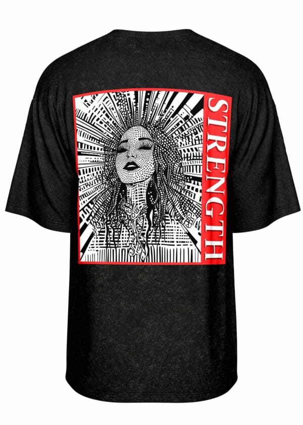 Earthborn Strength Oversized Tee - Image 4