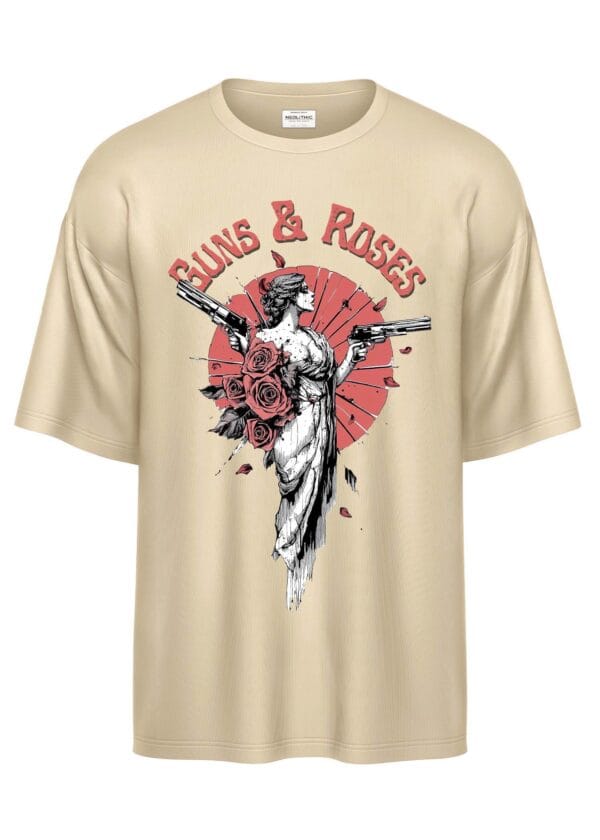 Guns & Roses Oversized T Shirt