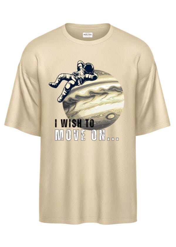 I Wish to Move On Oversized Tee - Image 7