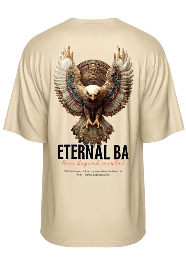 ETERNAL BA – Wings of Spirit Oversized Tee - Image 3