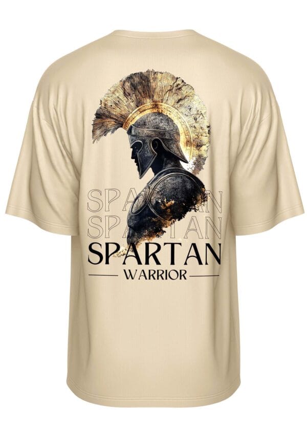 Spartan Warrior – Oversized T Shirt - Image 4