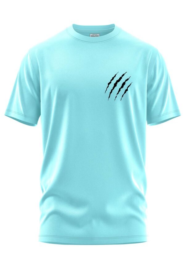 Claw Mark Printed Regular Fit T Shirt - Image 5