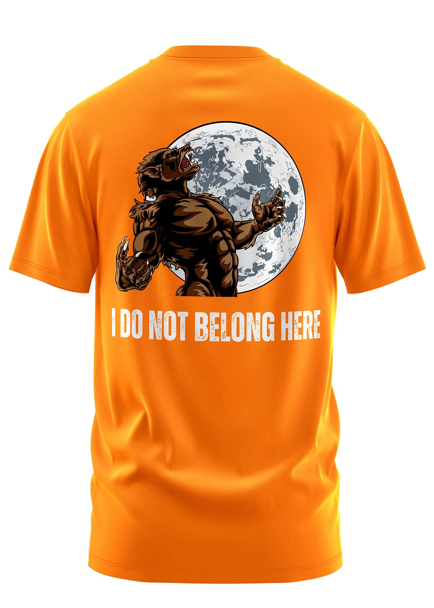 I Do Not Belong Here Printed Regular Fit Tee