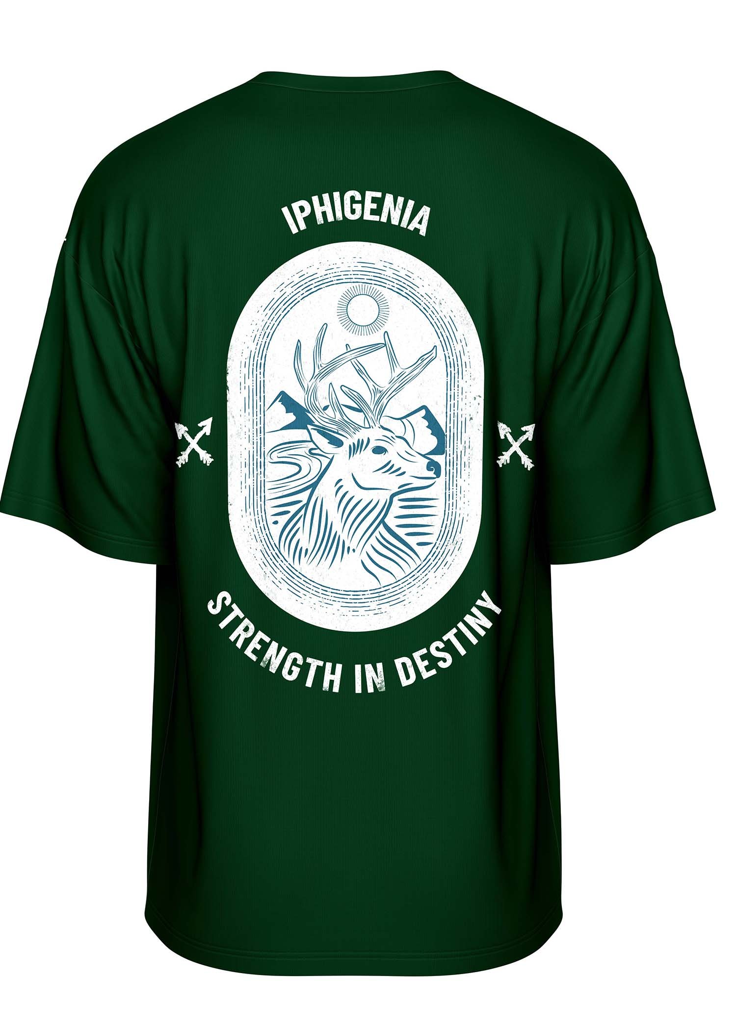 Strength in Destiny (Iphigenia) Oversized Tee