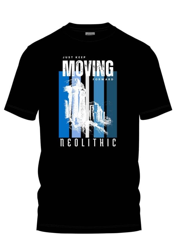 Just Keep Moving Forward Printed Regular Fit T Shirt - Image 3