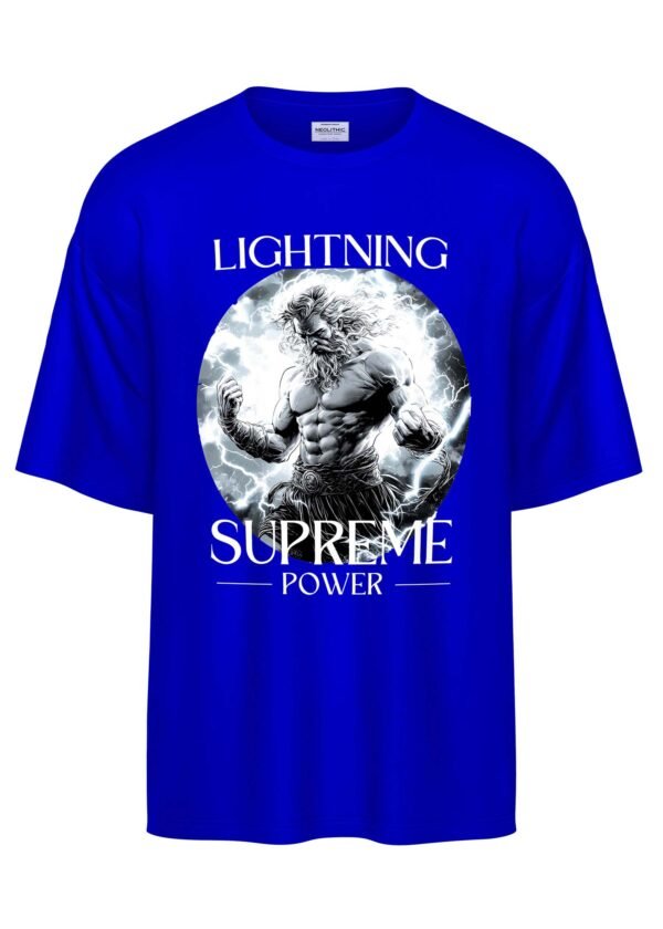 Zeus - Supreme Power Oversized Tee - Image 2
