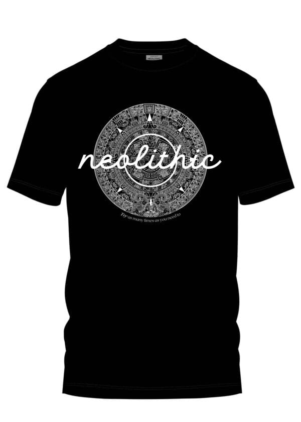 Eternal Mayan Cycle Printed Regular Fit T Shirt - Image 5