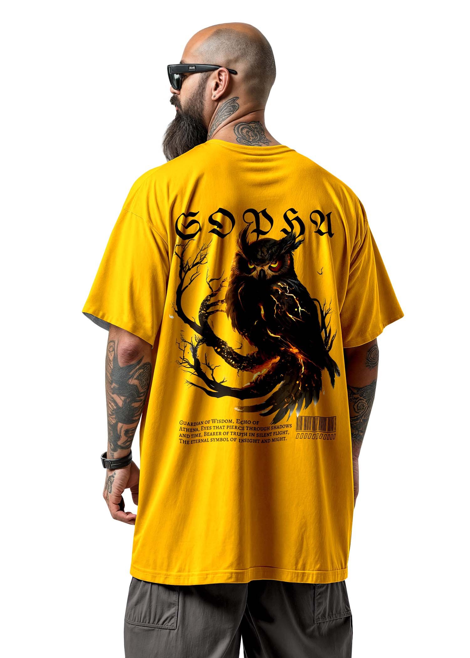 Spirit of Athena Oversized T Shirt