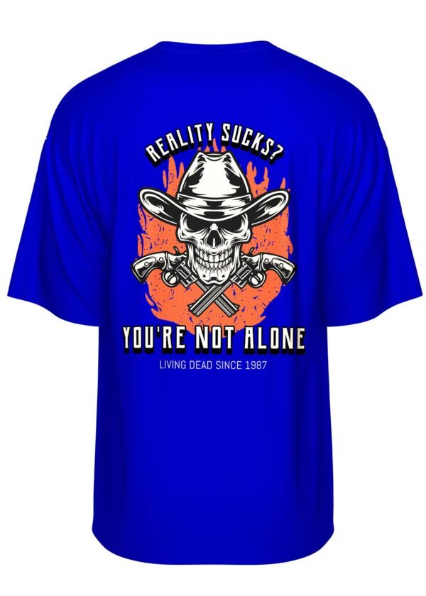 Outlaws Forever Printed Oversized T Shirt - Image 5