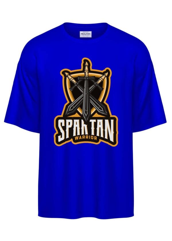 Spartan Warrior Oversized T Shirt - Image 2