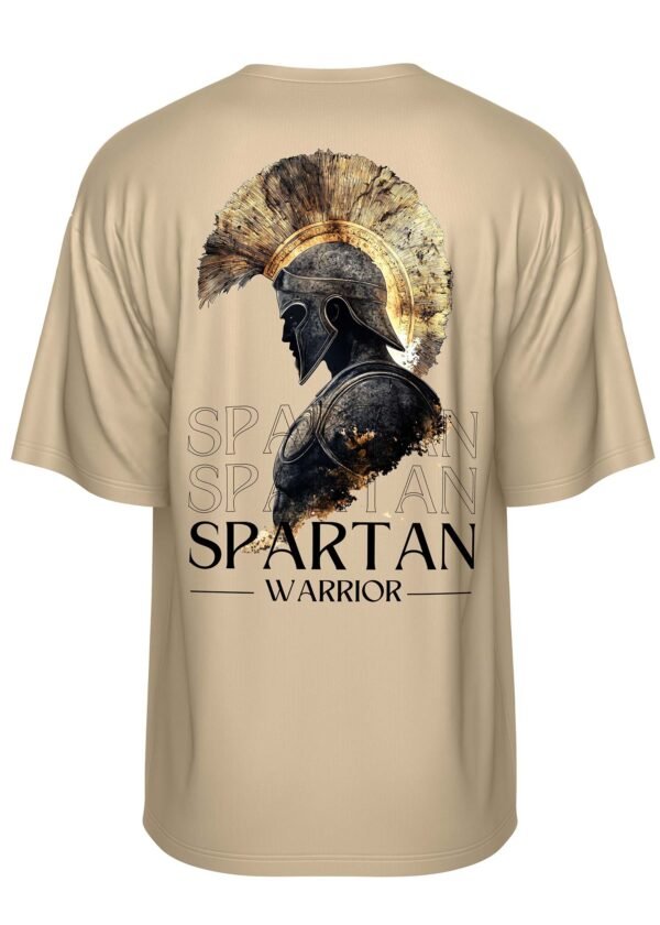 Spartan Warrior – Oversized T Shirt - Image 4