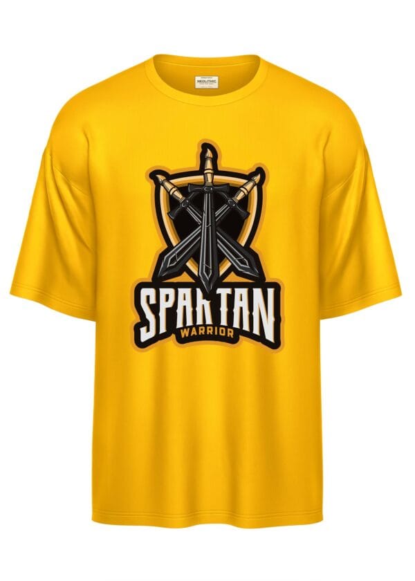 Spartan Warrior Oversized T Shirt - Image 4