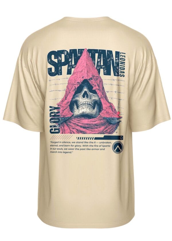Glory of Sparta – Leonidas Edition Oversized Tee - Image 3