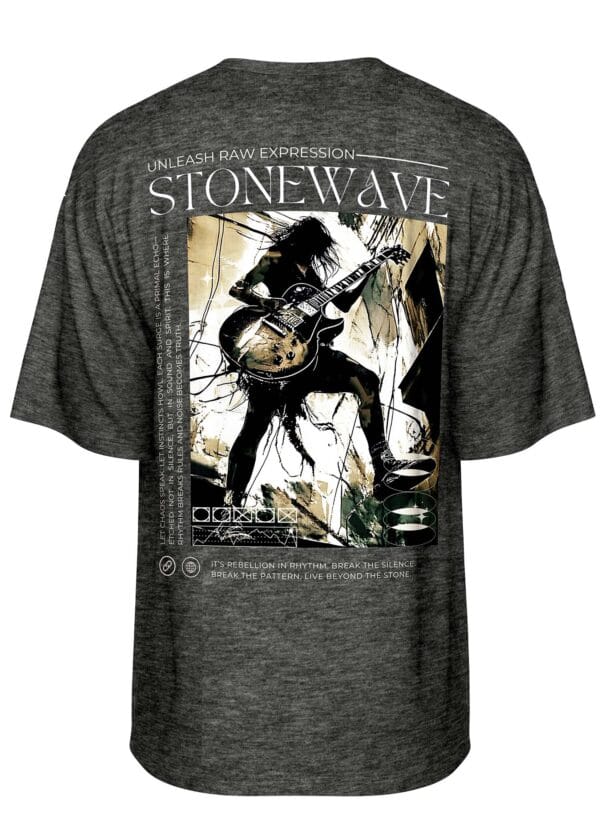 Stonewave Oversized T-Shirt of Raw Rhythm