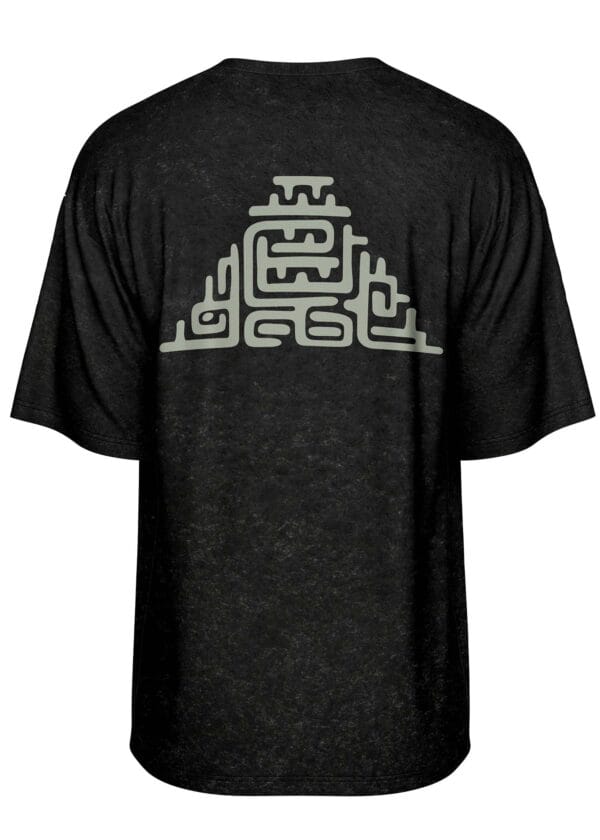 Mayan Temple Design Oversized Tee