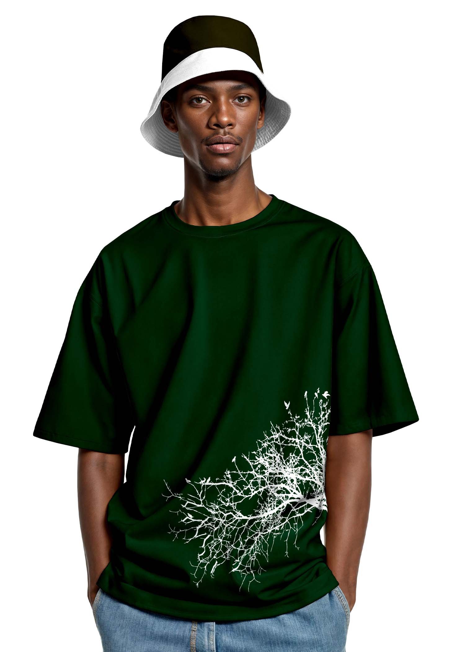 Branches of Serenity Oversized Tee