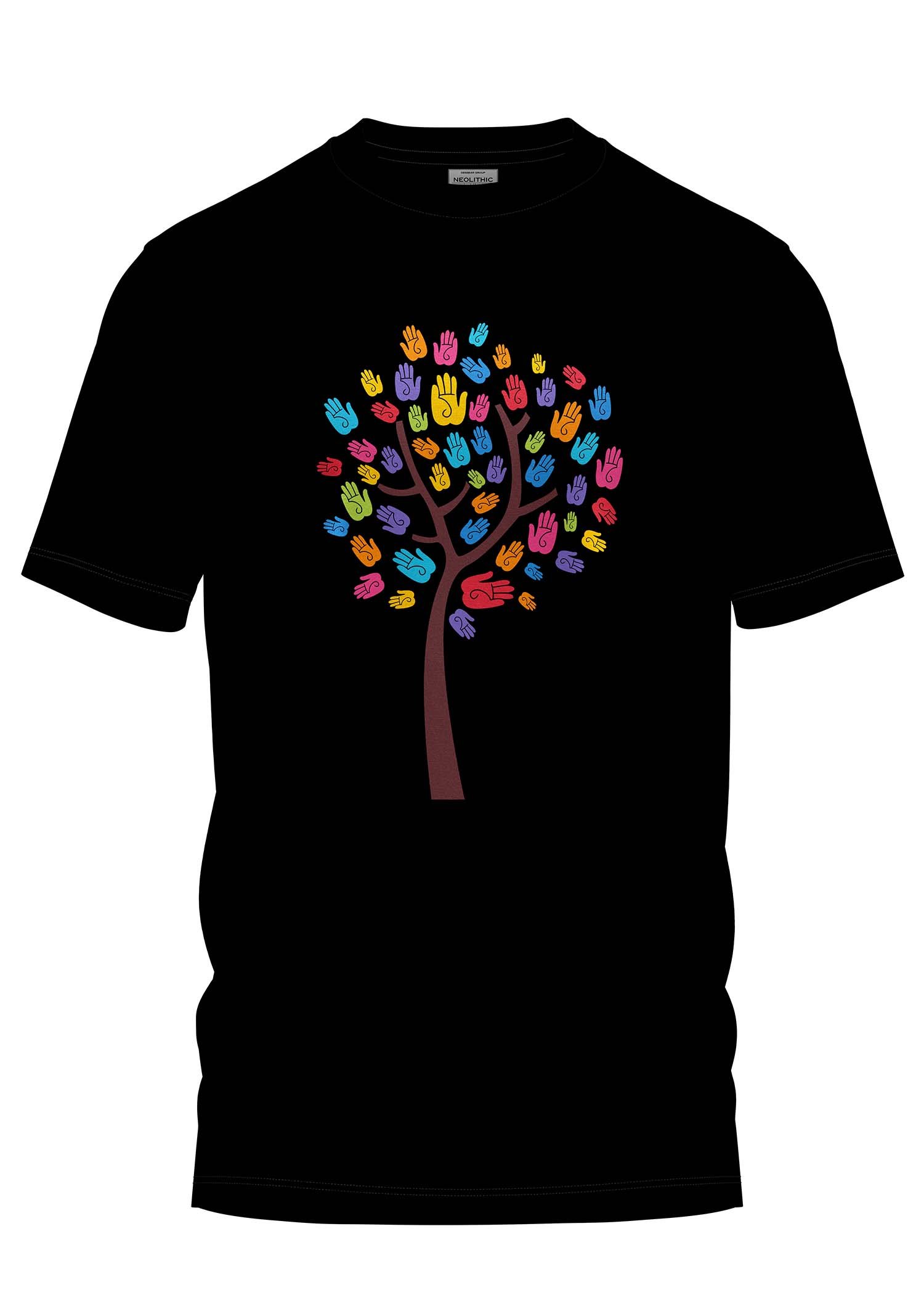 Neolithic Hand Tree Regular Fit Tee