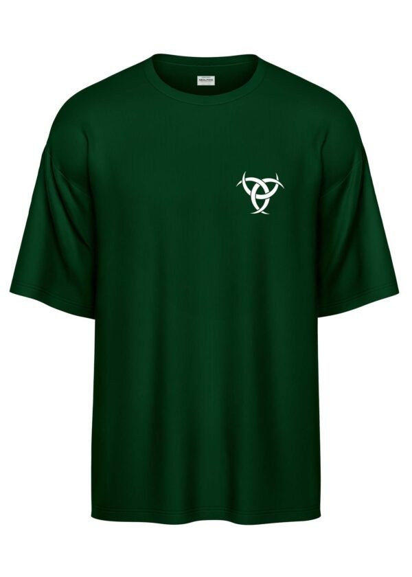 Valkyrie Shield Printed Oversized Tee - Image 3