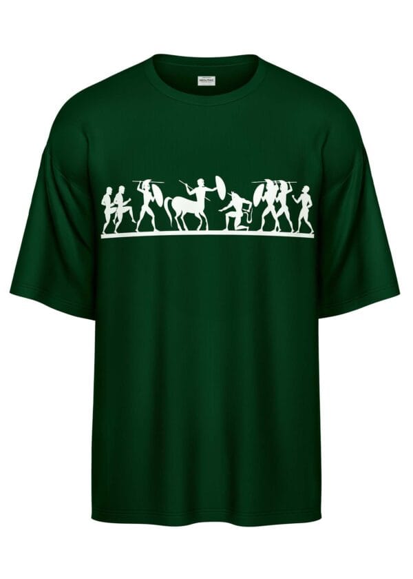Warriors of Old Oversized Tee - Image 2