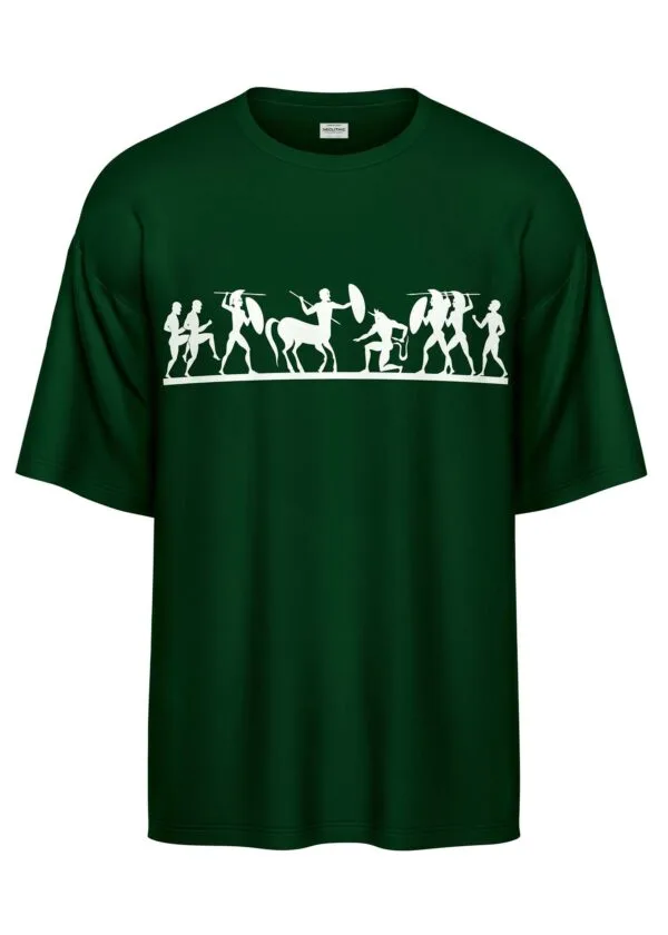 Warriors of Old Oversized Tee - Image 2
