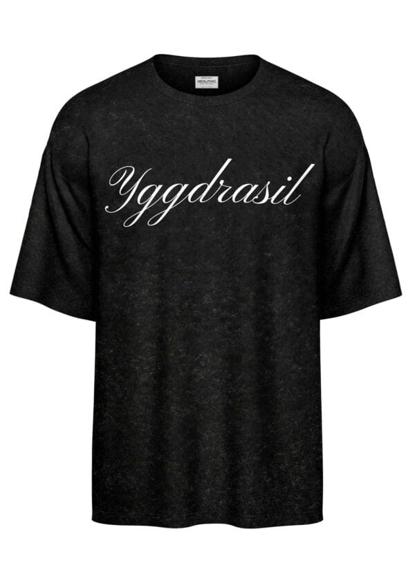 The Genealogist's Oath (Yggdrasil) Oversized T Shirt - Image 2