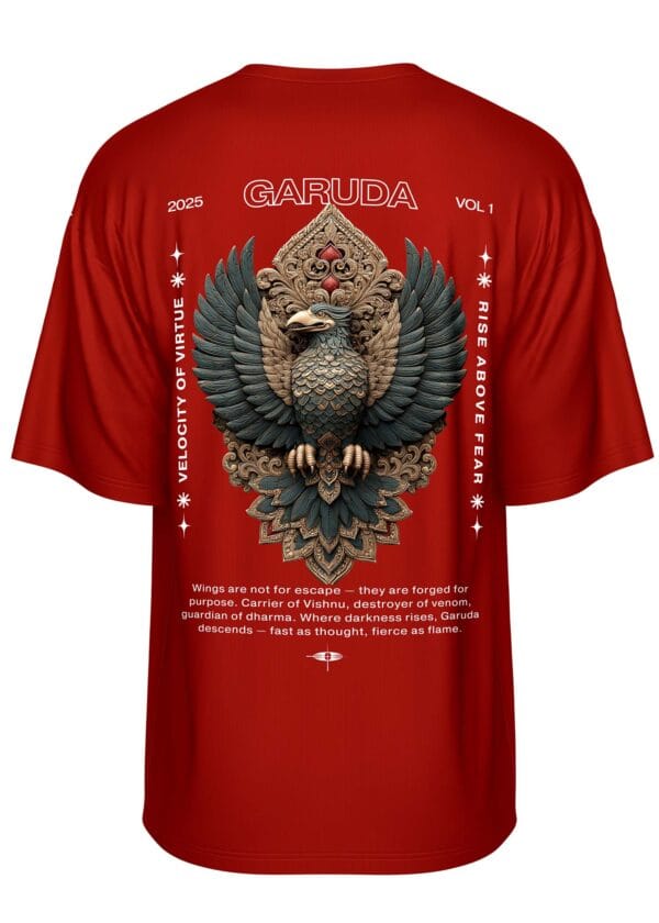 STORMBORN, Garuda Edition Oversized T-Shirt - Image 4