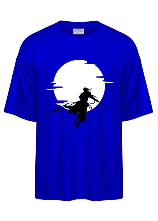 Moonlit Warrior Oversized Tee - Image 2