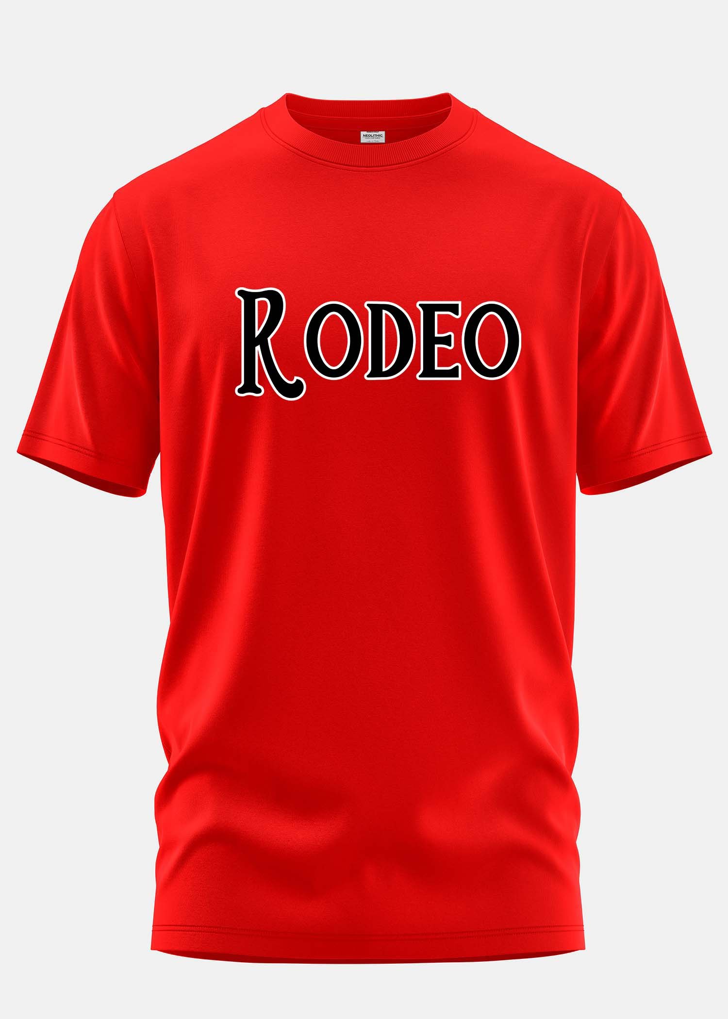 Rodeo Printed Regular Fit T Shirt