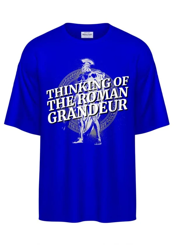 Thinking of Roman Grandeur Oversized Tee - Image 2