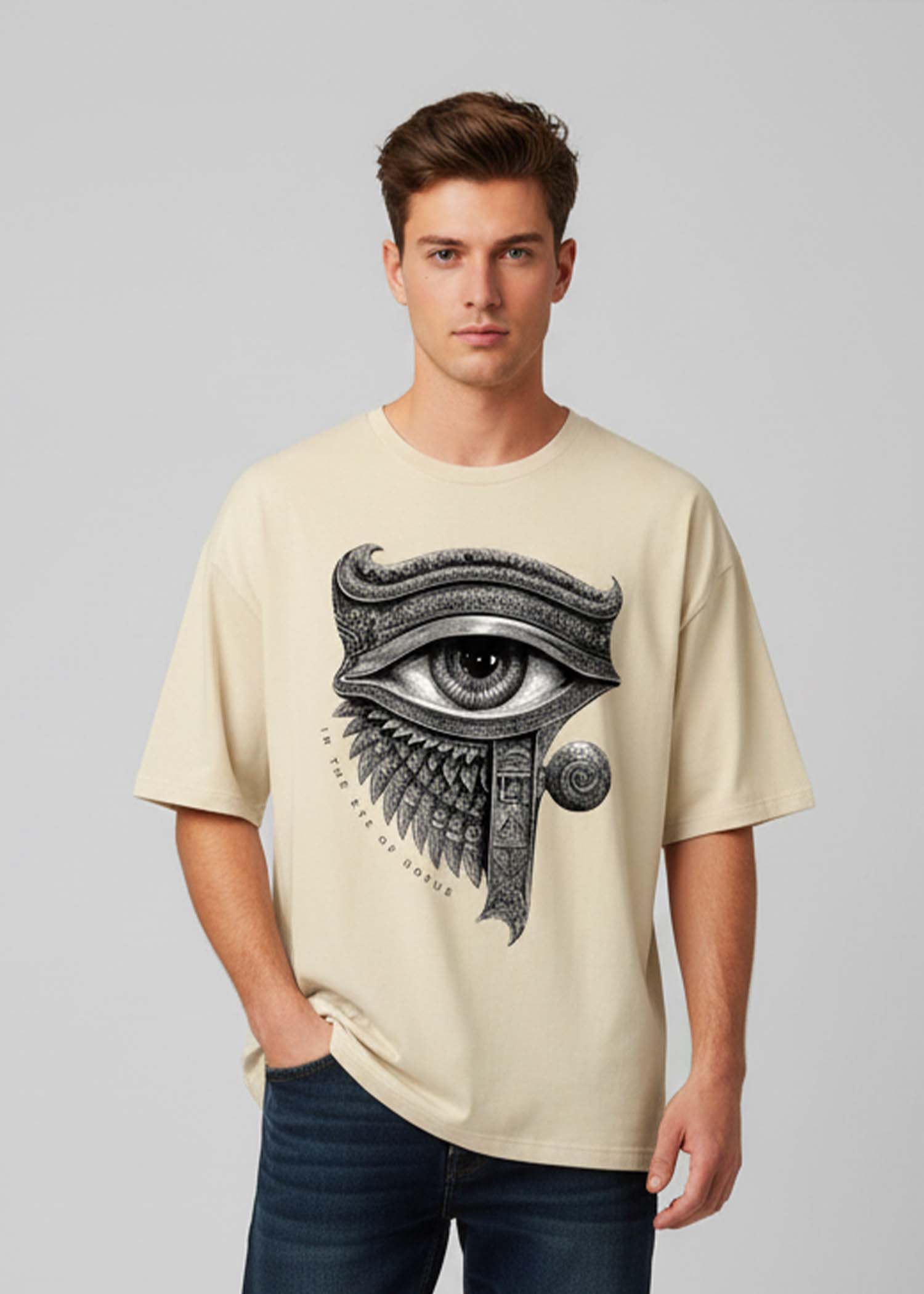 Eye of Horus Oversized T Shirt