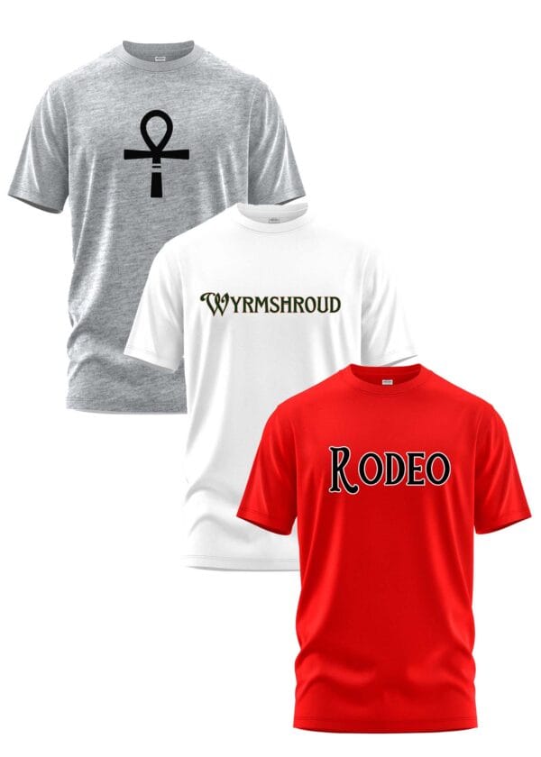 Myths & Mavericks – The Crossover Trio (3 T Shirt Bundle)