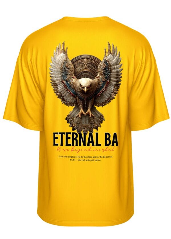 ETERNAL BA – Wings of Spirit Oversized Tee - Image 5
