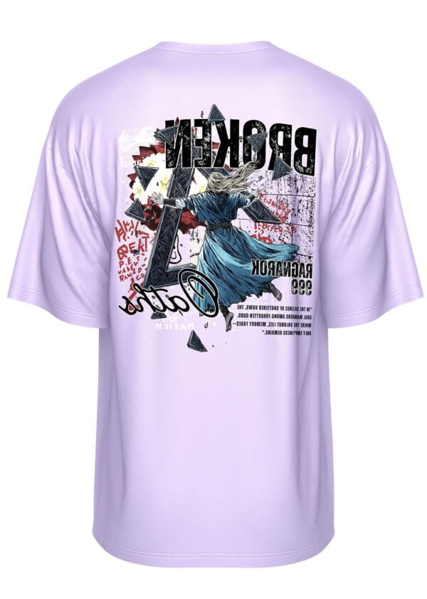 Broken Oaths – Reflected in Silence Oversized Tee - Image 2