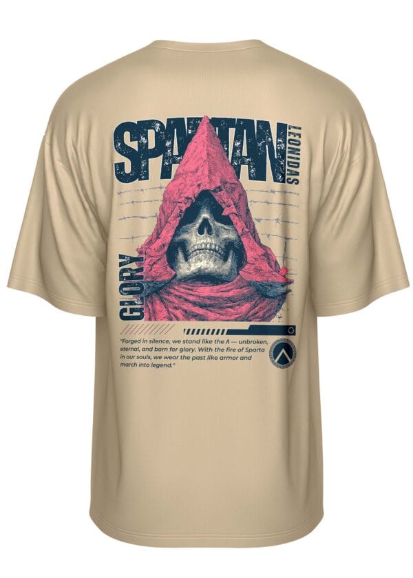 Glory of Sparta – Leonidas Edition Oversized Tee - Image 3