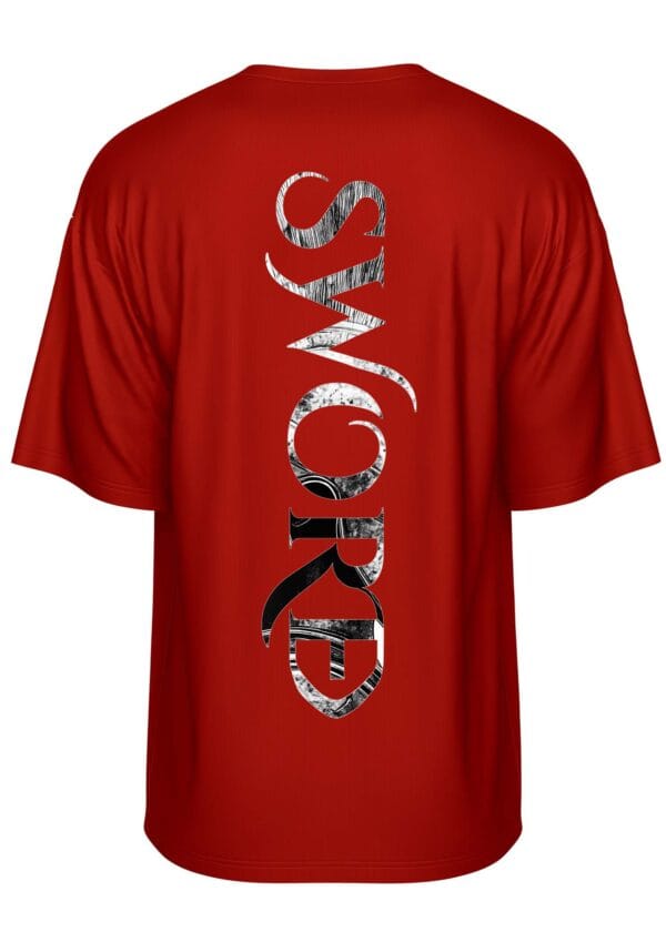 SWORD Battle Edition – Valor Drop Oversized tee - Image 2