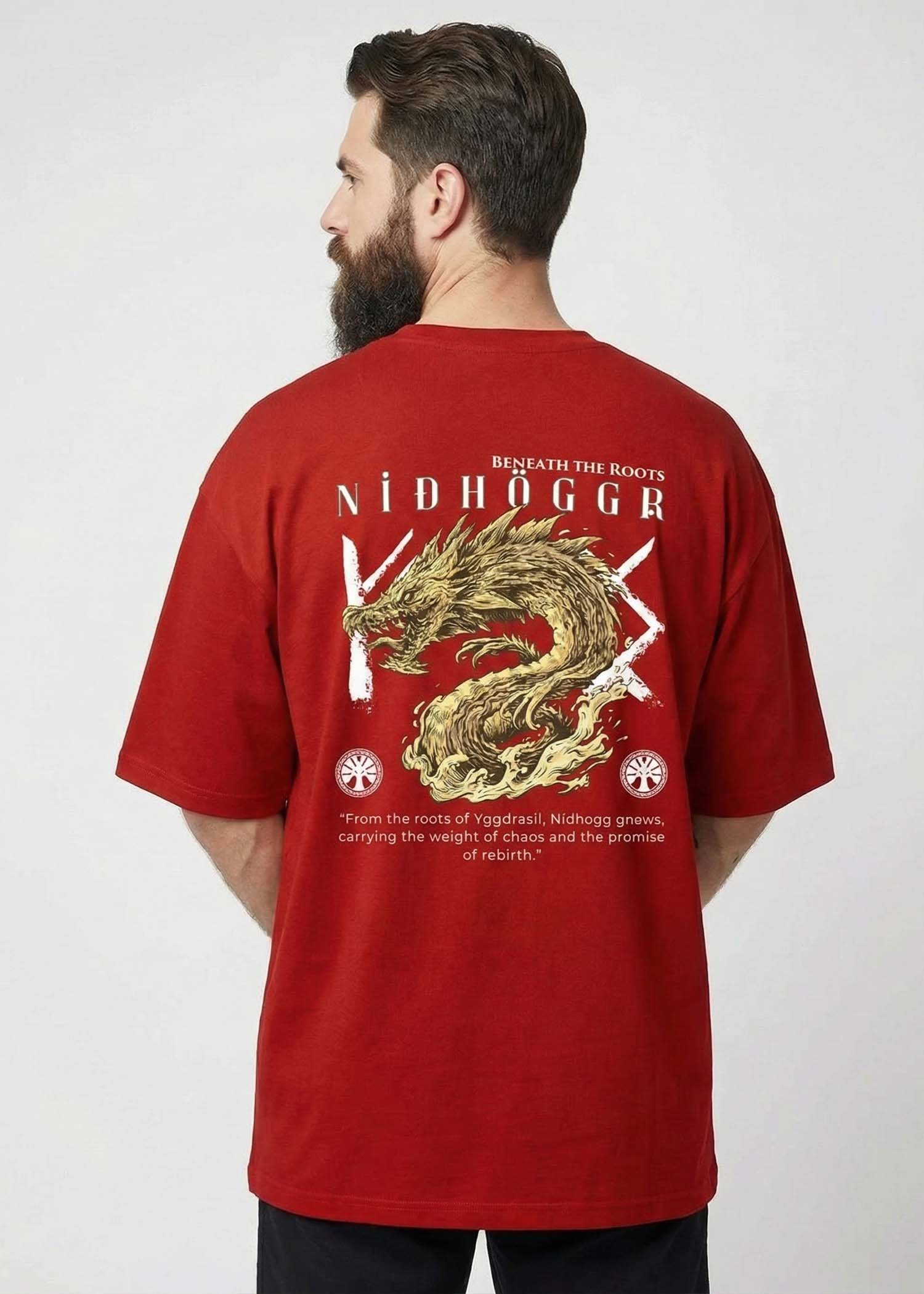 Norse Níðhöggr Oversized Tee