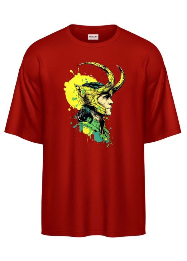 Loki – The Trickster God Oversized T-Shirt - Image 6