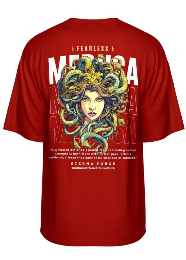 Medusa Fearless Oversized Tee - Image 3