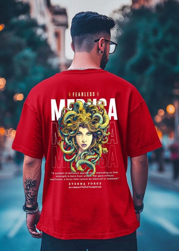 Medusa Fearless Oversized Tee